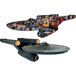 Star Trek – 2-sided Shaped Jigsaw Puzzle