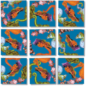 Scramble Squares – Seahorses