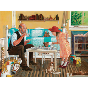 Tea With Grandpa – Large Piece