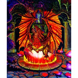 Birth of a Fire Dragon