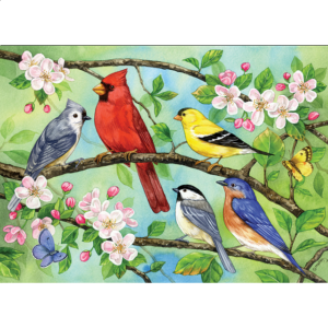 Bloomin’ Birds – Family Pieces Puzzle