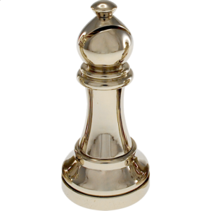 Silver Color Chess Piece – Bishop