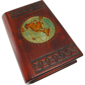 World Map Puzzle Box