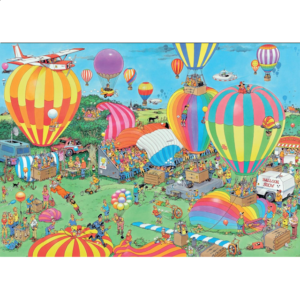 Jan van Haasteren Comic Puzzle – The Balloon Festival