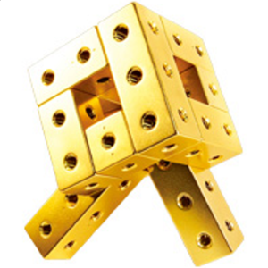 Fight Cube – 3x3x3 – Gold