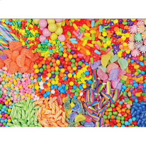Yummy Puzzles: Colorful Candy Mix