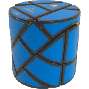 Ghost Hedgehog – Black Body with Blue Labels – in Hex Box