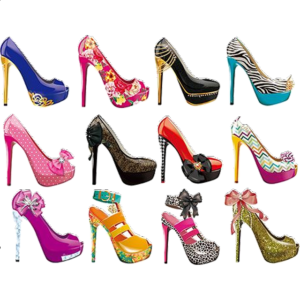 Shoes: 12 Mini Shaped Puzzles