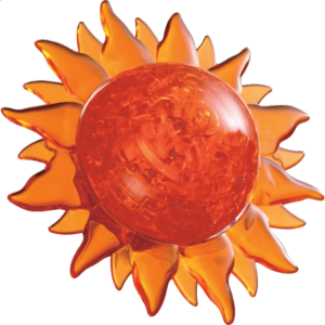 3D Crystal Puzzle – Sun