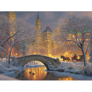 Winter In The Park – Large Piece