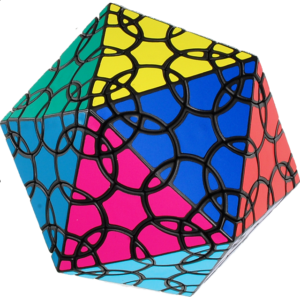 Clover Icosahedron D1 – Black Body