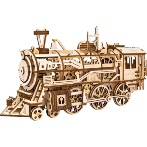 ROKR Wooden Mechanical Gears – Locomotive