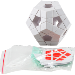 DIY 12 Color PET Labels Holey Megamix – white body