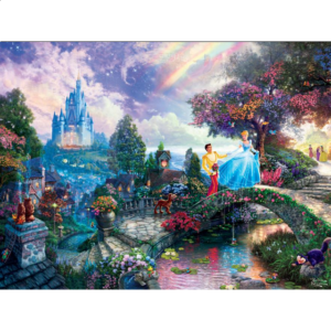 Thomas Kinkade: Disney – Cinderella Wishes Upon a Dream