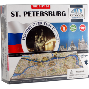 4D City Scape Time Puzzle – St. Petersburg