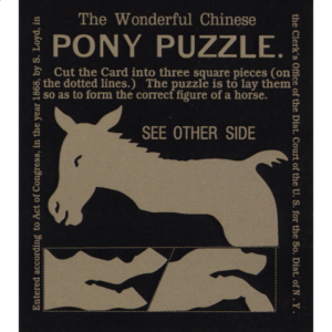 The Wonderful Chinese Pony Puzzle – Limited Edition – Numbered