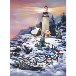 Christmas Lighthouse