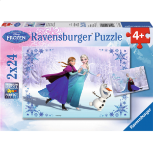 Disney Frozen: Sisters Always – 2 x 24 piece puzzles