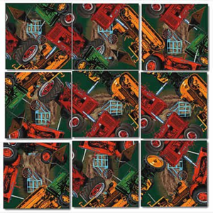 Scramble Squares – Vintage Tractors