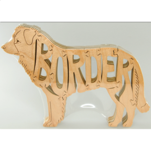 Border Collie Dog – Wooden Jigsaw