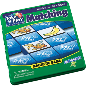 Take ‘N’ Play Anywhere Matching Magnetic Game Tin