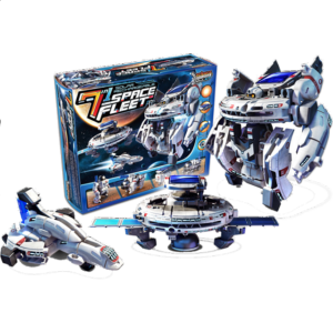 7-in-1 Solar Rechargeable Space Fleet