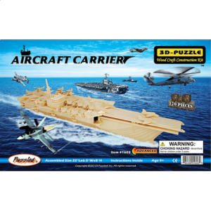 Aircraft Carrier – 3D Wooden Puzzle