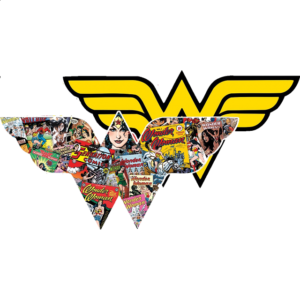 Wonder Woman – 2-sided Shaped Jigsaw Puzzle