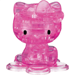 3D Crystal Puzzle – Hello Kitty (Pink)