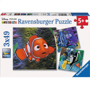 In the Aquarium – 3 x 49 piece puzzles