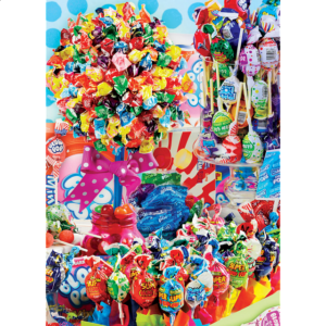 Masterpieces Charms Candy Brands Jigsaw Puzzle (1000-Piece)