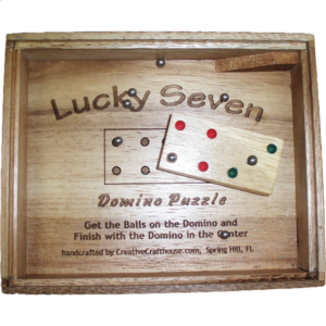 Lucky Seven Domino Dexterity Puzzle