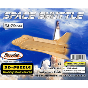 Space Shuttle – 3D Wooden Puzzle