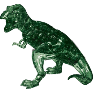 3D Crystal Puzzle Deluxe – T-Rex (Green)
