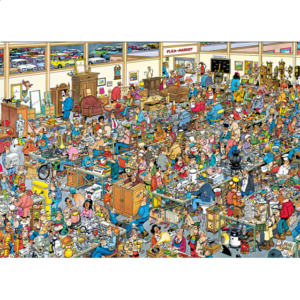 Jan van Haasteren Comic Puzzle – The Antique Show