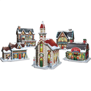 Christmas Village – Wrebbit 3D Jigsaw Puzzle