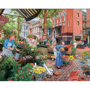 Sidewalk Flower Sale