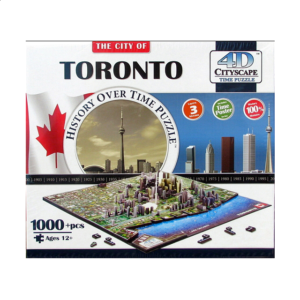 4D City Scape Time Puzzle – Toronto