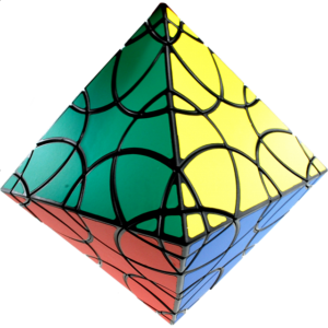 Clover Octahedron – Black Body