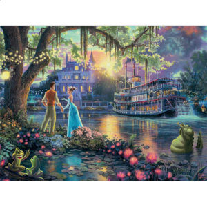 Thomas Kinkade: Disney – The Princess and the Frog – Large Piece