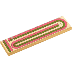 Color 2 Track Cribbage Board