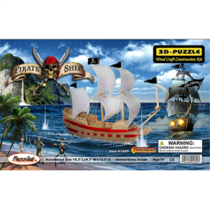 Pirate Ship – 3D Wooden Puzzle