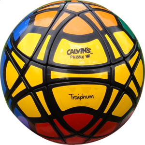 Traiphum Megaminx Ball – (6-color) Black Body