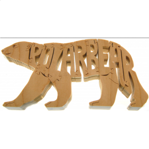 Polar Bear – Wooden Jigsaw