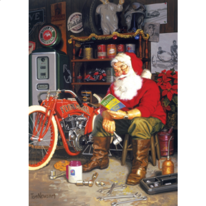 Santa’s Flying Merkel