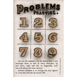 Problems for Practice