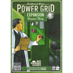 Power Grid Expansion France, Italy Game Boards