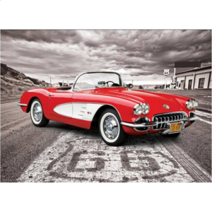 1959 Corvette: Driving Down Route 66