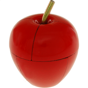 Magnetic Apple Puzzle – Red