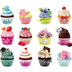 Cupcakes: 12 Mini Shaped Puzzles